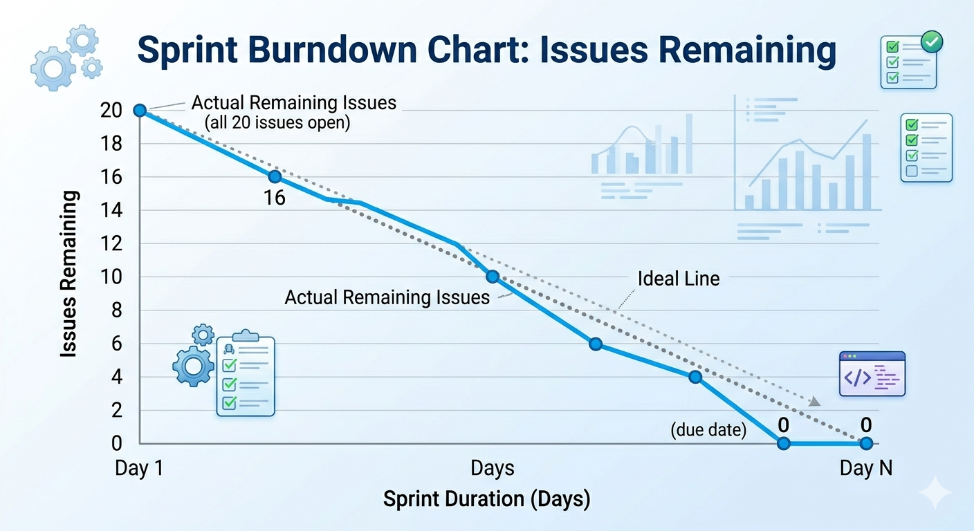 GitLab Burndown Chart